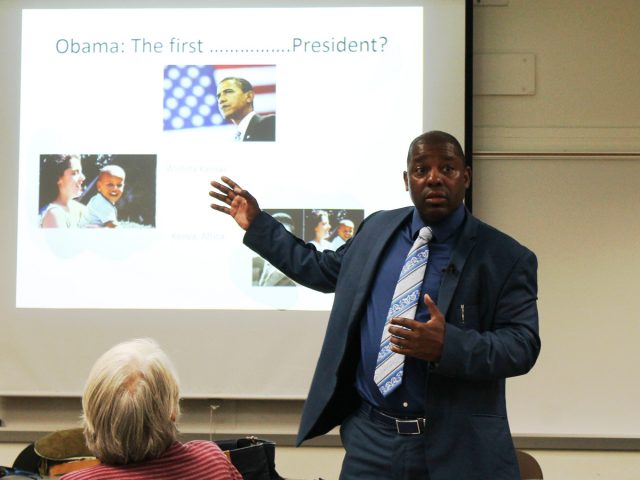 Dr. John T. Mills talks about Barack Obama been a first bi-racial and not African American president