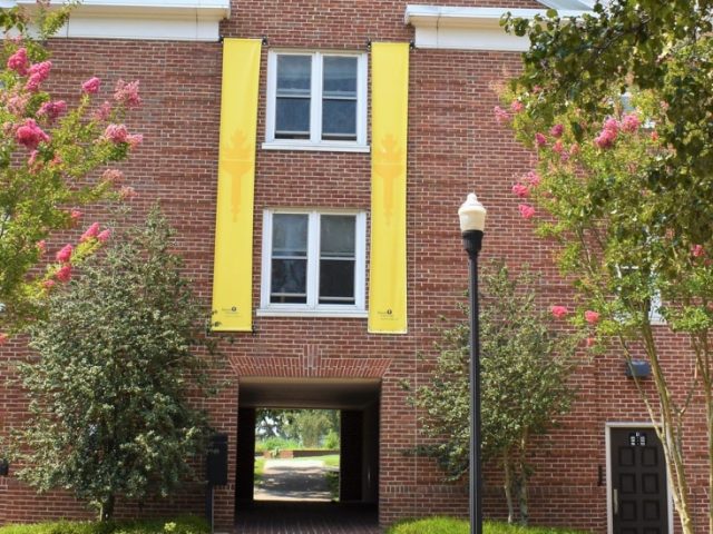 A view of the outside of Willow Hall.