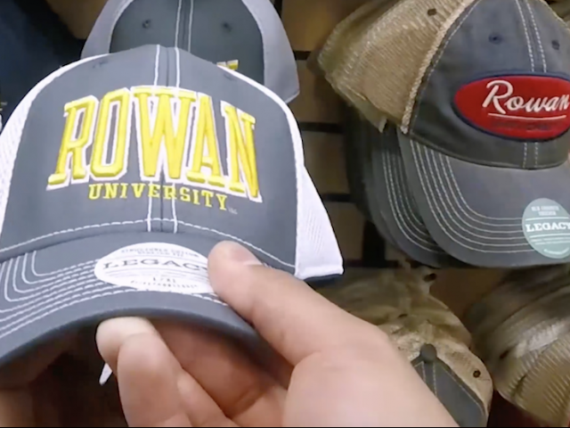 Rowan University Baseball Cap from the Barnes and Noble Bookstore