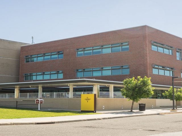 Exterior shot of James Hall, home of the College of Education