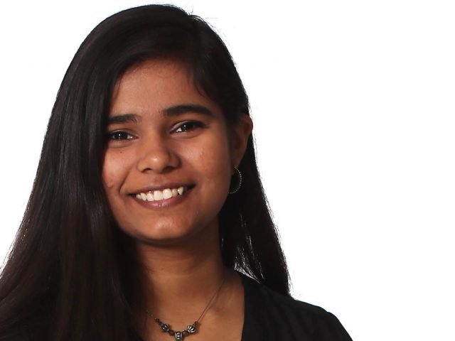 A headshot of Aarushi with a white background.