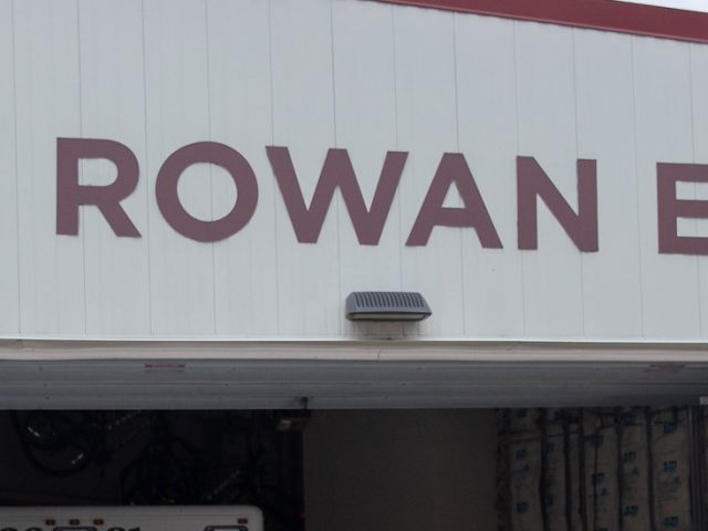 Exterior shot of Rowan EMS building