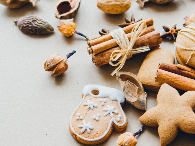 Different kinds of cookies in different kinds of shapes.