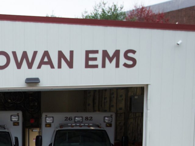 Exterior shot of Rowan EMS headquarters.