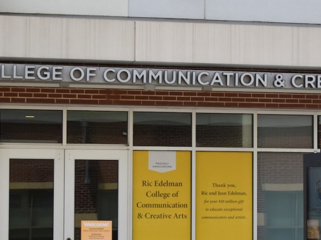 College of communication and creative arts building.