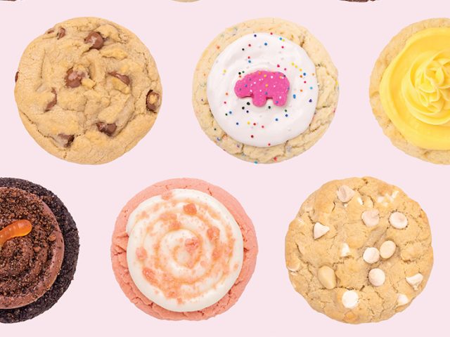 Stock image of a selection of Crumbl cookies. Photo credit: Crumbl Cookies