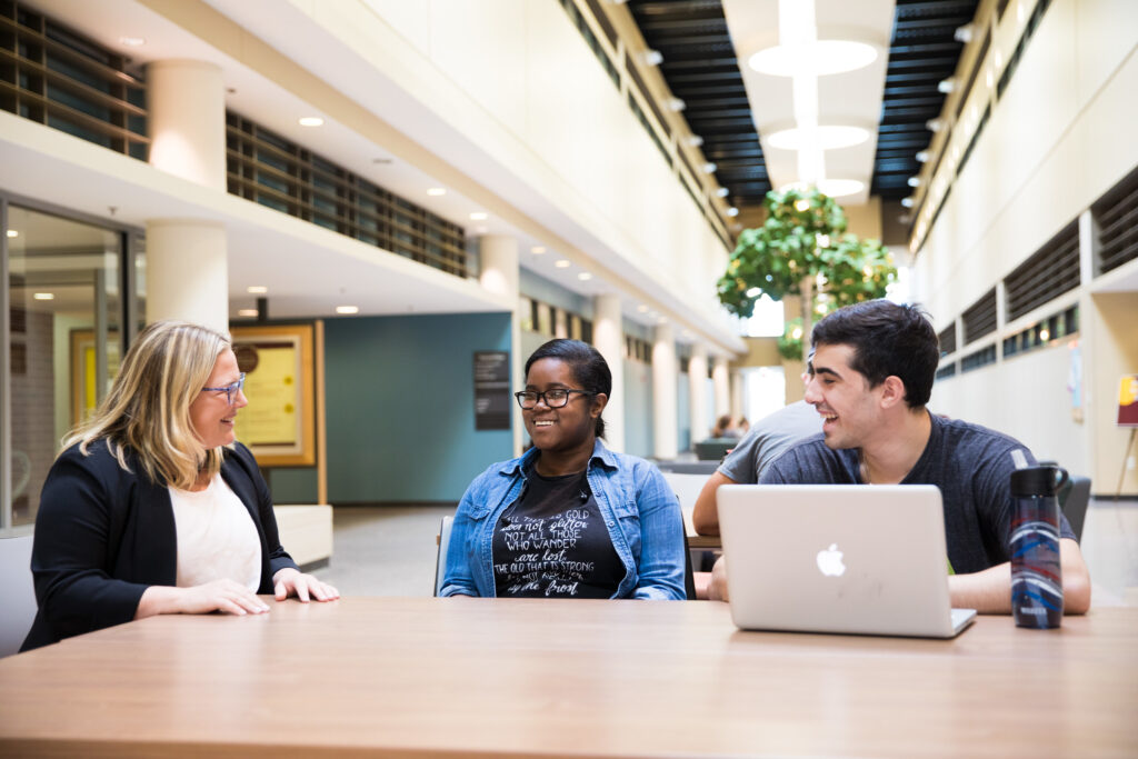 Graduate of Rowan's Master's in Special Education online program actively engaged in inclusive learning environment