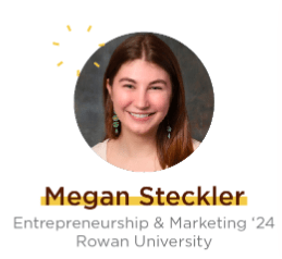 Headshot of Megan S., Rowan entrepreneurship & marketing student at Rowan University